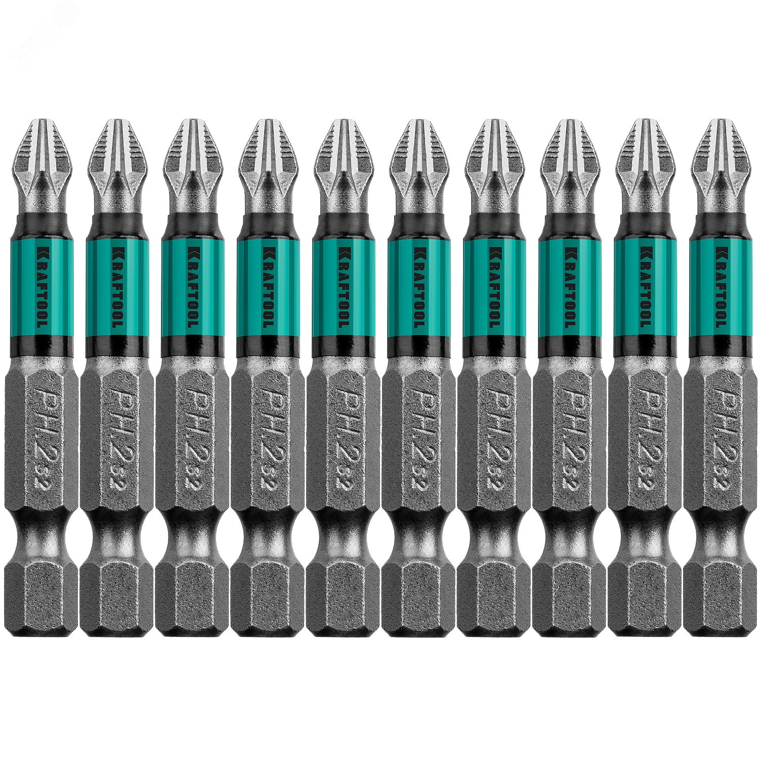 Изображение товара Биты Optimum Line PH2 50 мм 10 шт. для шуруповертов и отверток