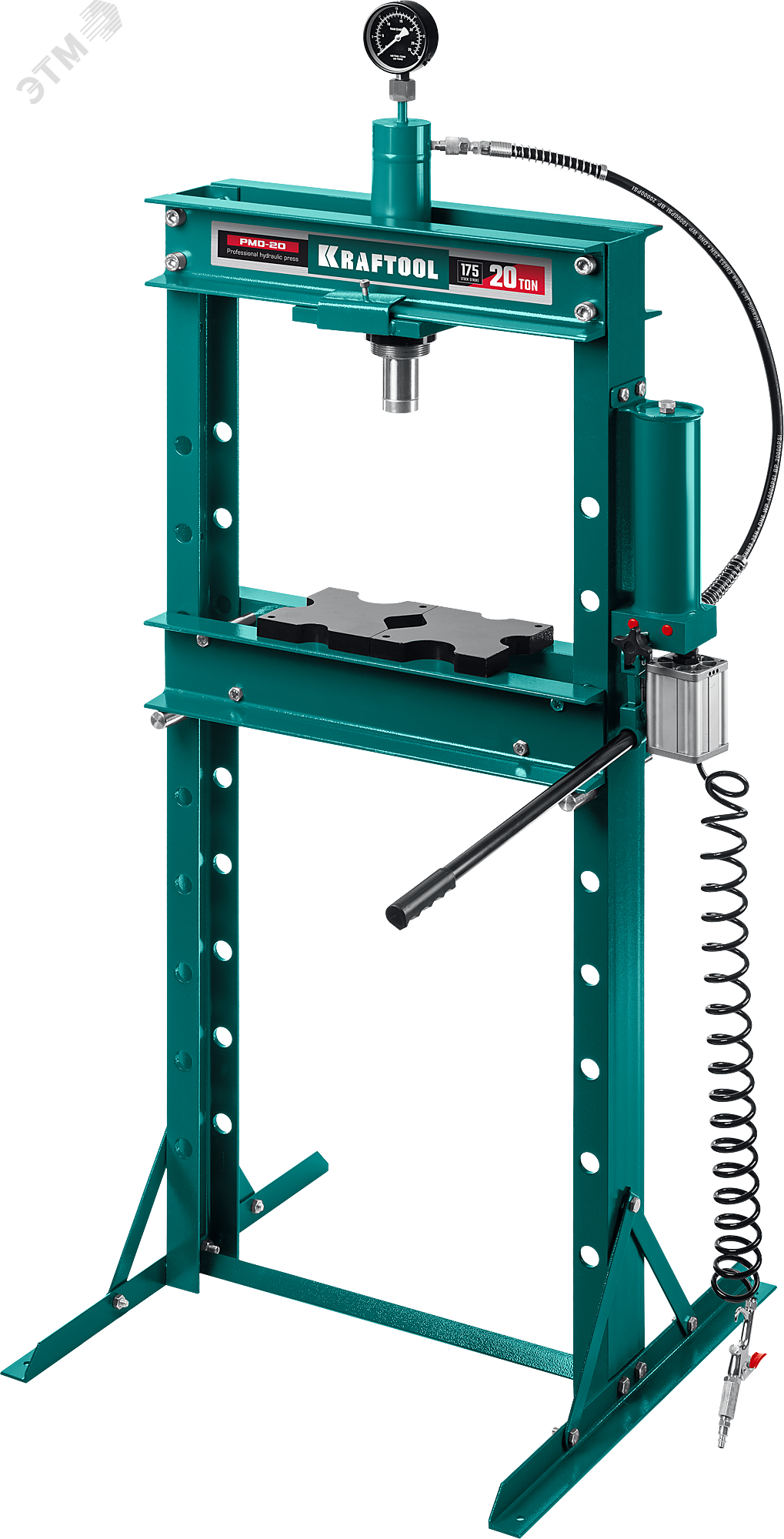 Изображение товара Пресс гидравлический с гидронасосом и пневмоприводом PMD-20 20т (шт)