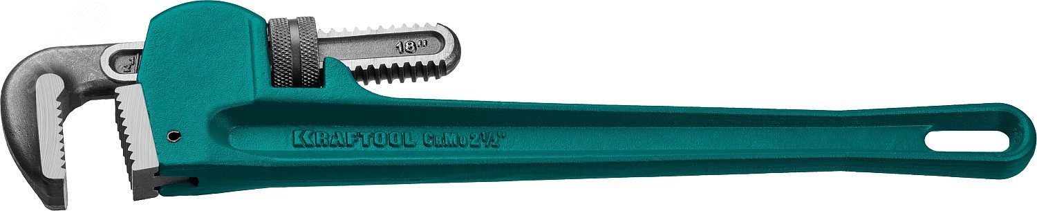 Трубный разводной ключ STILLSON 2.5'' 450 мм 2727-45 KRAFTOOL - превью