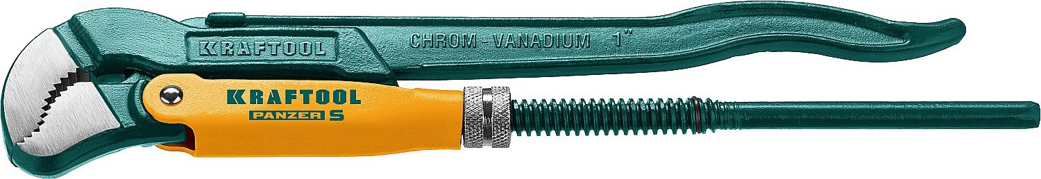 Трубный ключ с изогнутыми губками PANZER-S №1 1'' 330 мм 2733-10_z02 KRAFTOOL - превью