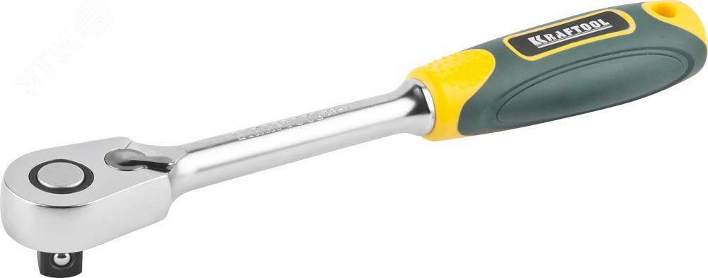 Изображение товара Профессиональная трещотка KRAFTOOL PRO 1/2" Cr-V сталь 60 зубцов для автомеханики