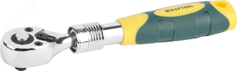 Изображение товара Трещотка для торцовых головок ''PRO'', телескопическая, Сr-V сталь, 72 зубца, 1/4'' (шт)