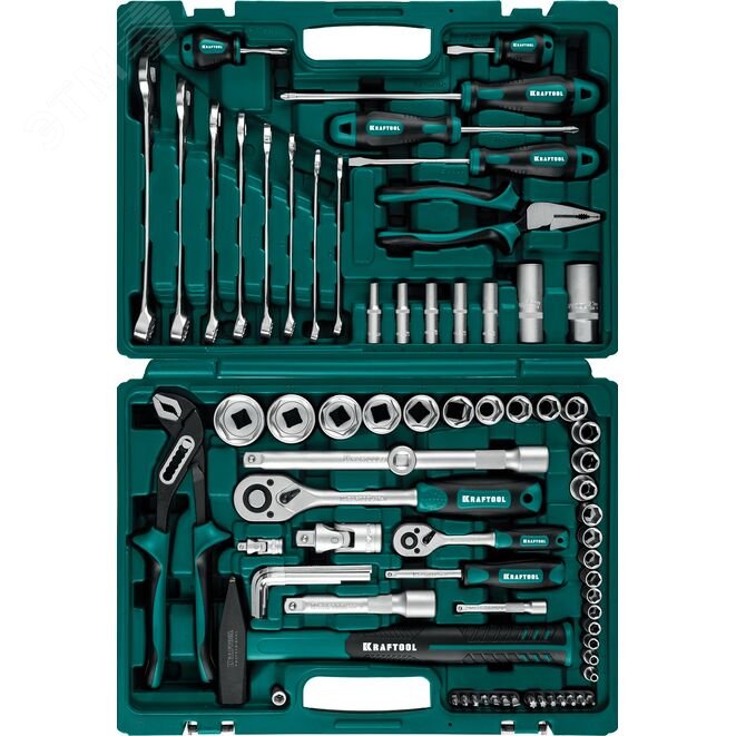 Изображение товара Универсальный набор инструментов KRAFTOOL EXTREM-76 76 предметов