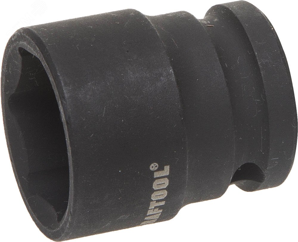 Изображение товара Торцовая головка ''INDUSTRIE QUALITAT'' ударная (1/2''), FLANK, Cr-Mo, фосфатированная, 24 мм (шт)