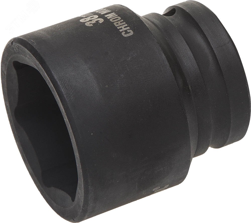 Изображение товара Торцовая головка ''INDUSTRIE QUALITAT'' ударная (3/4''), FLANK, Cr-Mo, фосфатированная, 38 мм (шт)