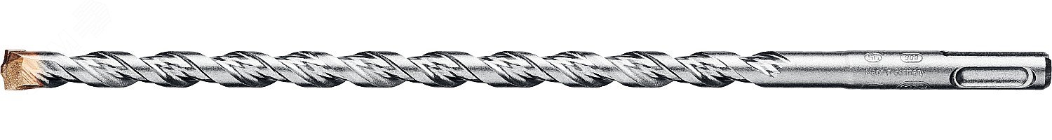 Изображение товара Бур SDS-plus 10x260 мм для бетона и камня от KRAFTOOL профессиональный инструмент