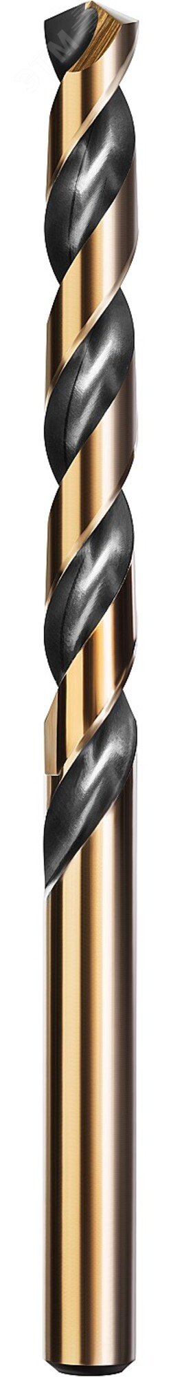Изображение товара Сверло по металлу COBALT 9х125мм HSS-Co сталь М42 KRAFTOOL