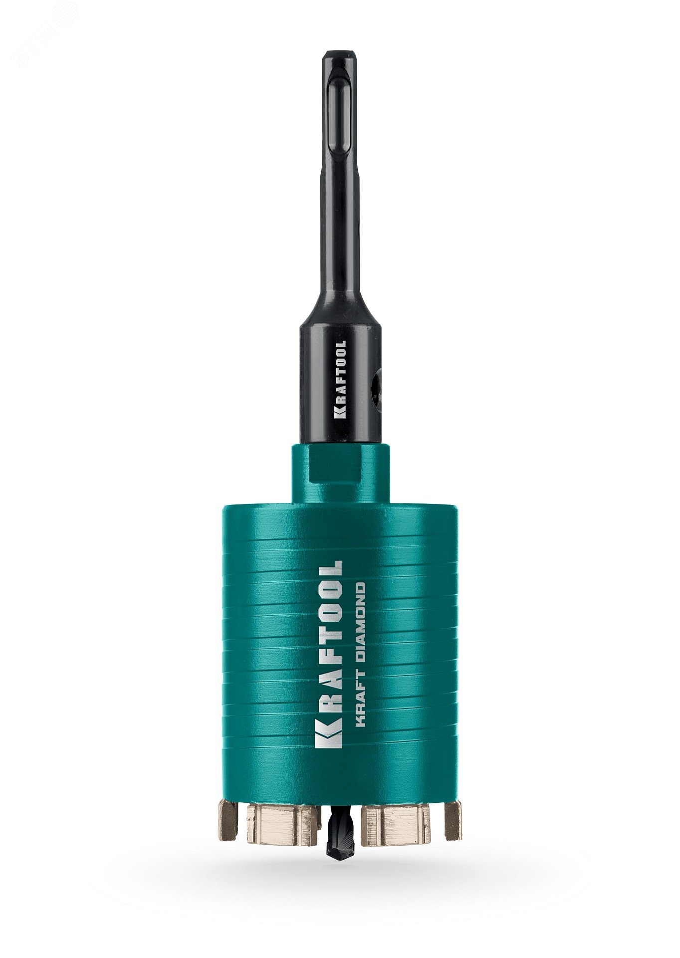 Изображение товара Коронка алмазная для подрозетников, DIAMOND d 72 мм, М16, рабочая глубина 75 мм, лазерная сварка (шт)