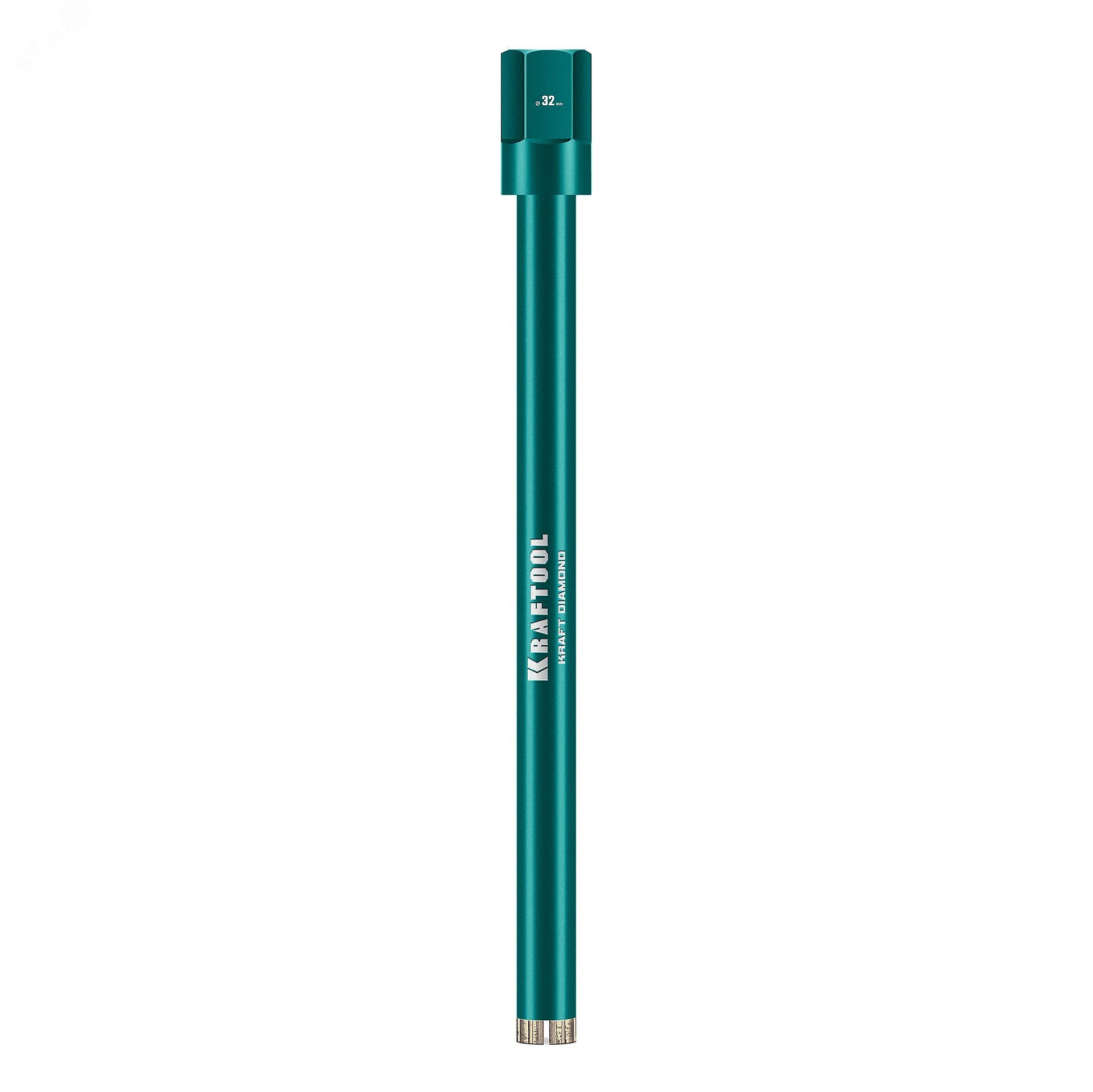 Изображение товара "Коронка алмазная по железобетону DIAMOND 32 мм, 450 мм, 1 1/4"", лазерная сварка сегментов" (шт)