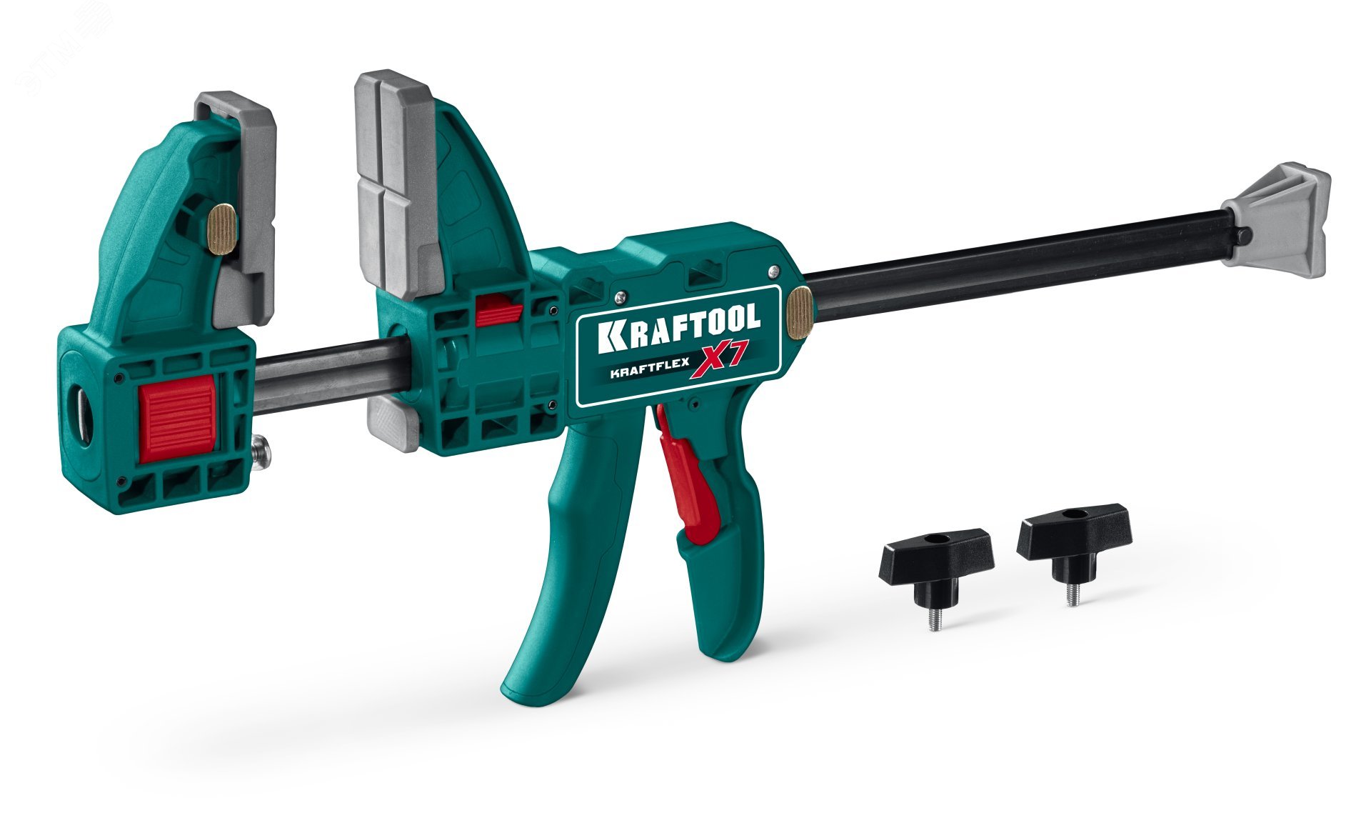 Изображение товара Струбцина многофункциональная быстрозажимная, KRAFTFLEX X7 300, 300 х 85 мм (шт) Изображение товара Струбцина многофункциональная быстрозажимная, KRAFTFLEX X7 300, 300 х 85 мм (шт)