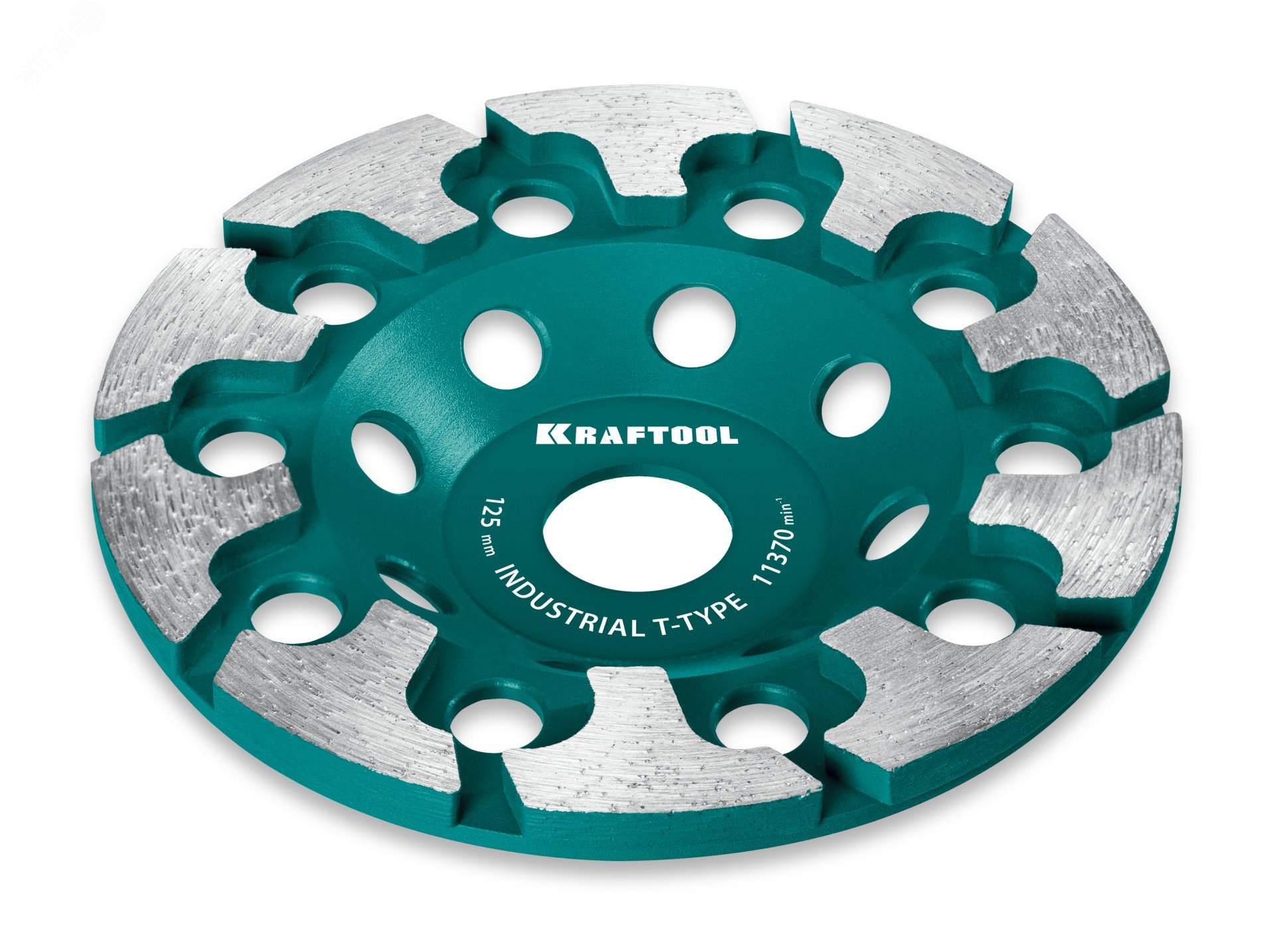 Изображение товара Чашка алмазная сегментная, T-Type, INDUSTRIAL, 125 мм (шт)