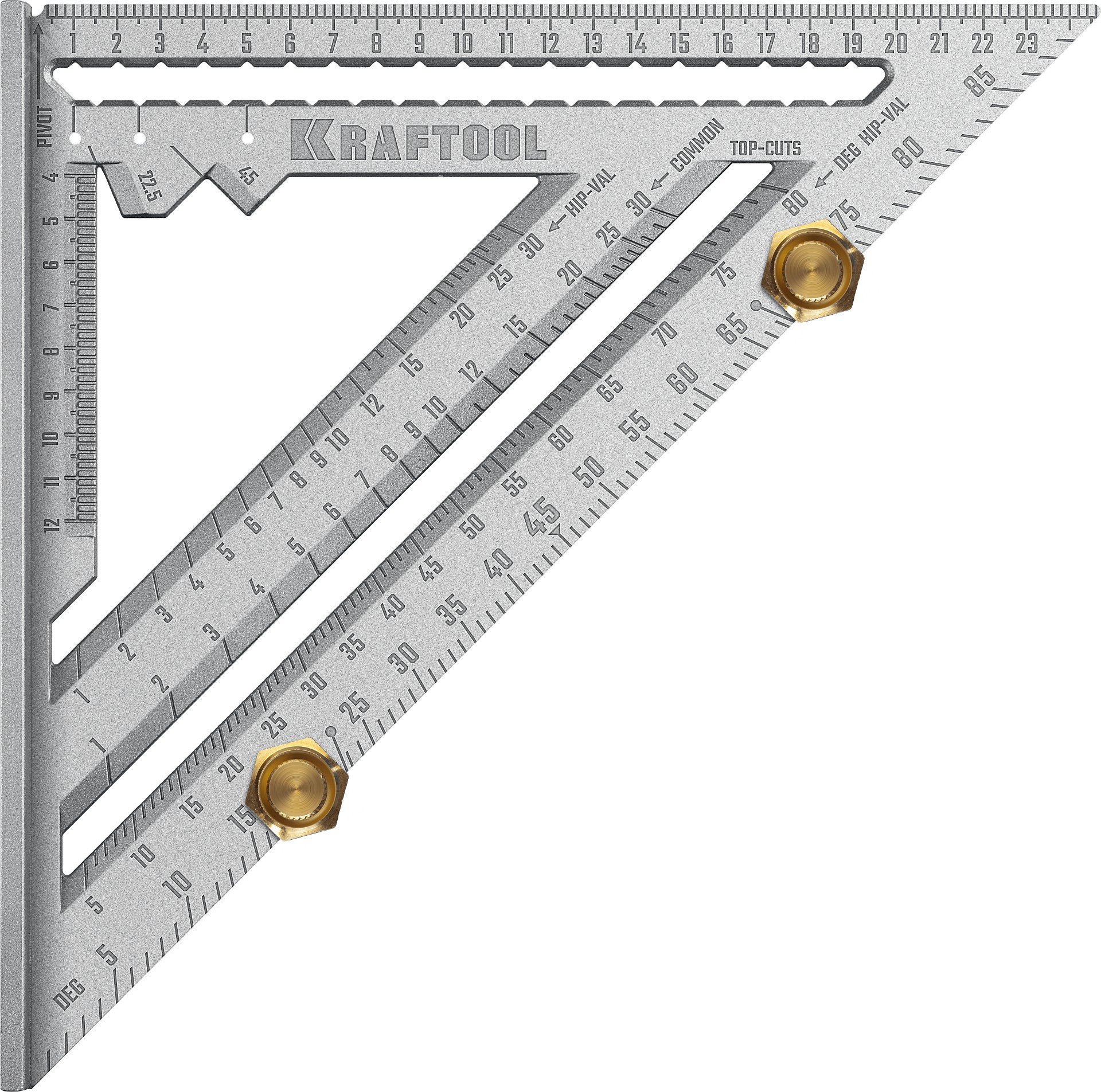 Изображение товара Угольник высокоточный кровельный, 250 мм, 5-в-1 (шт)