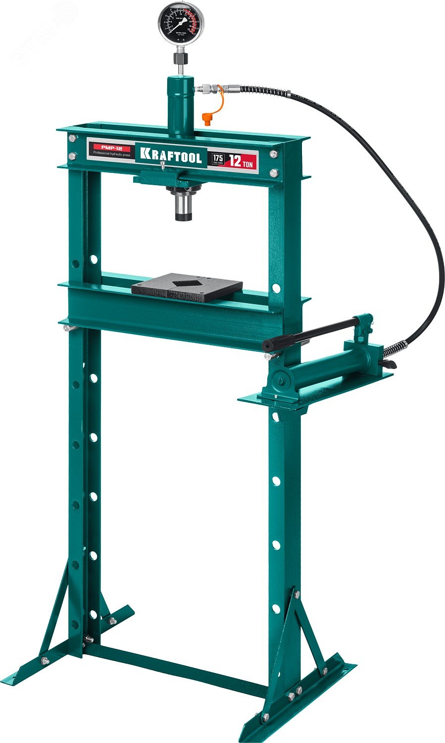 Изображение товара Пресс гидравлический с гидронасосом и манометром PMP-12 12т (шт)