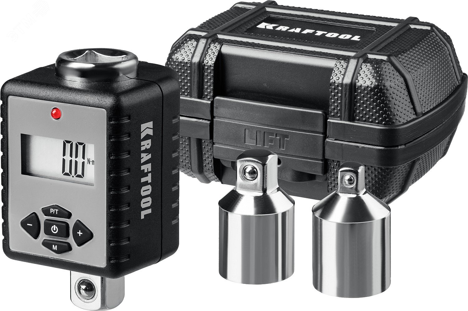 Изображение товара Электронный динамометрический адаптер DIGITAL-A с переходниками 1/2 40-200 Нм