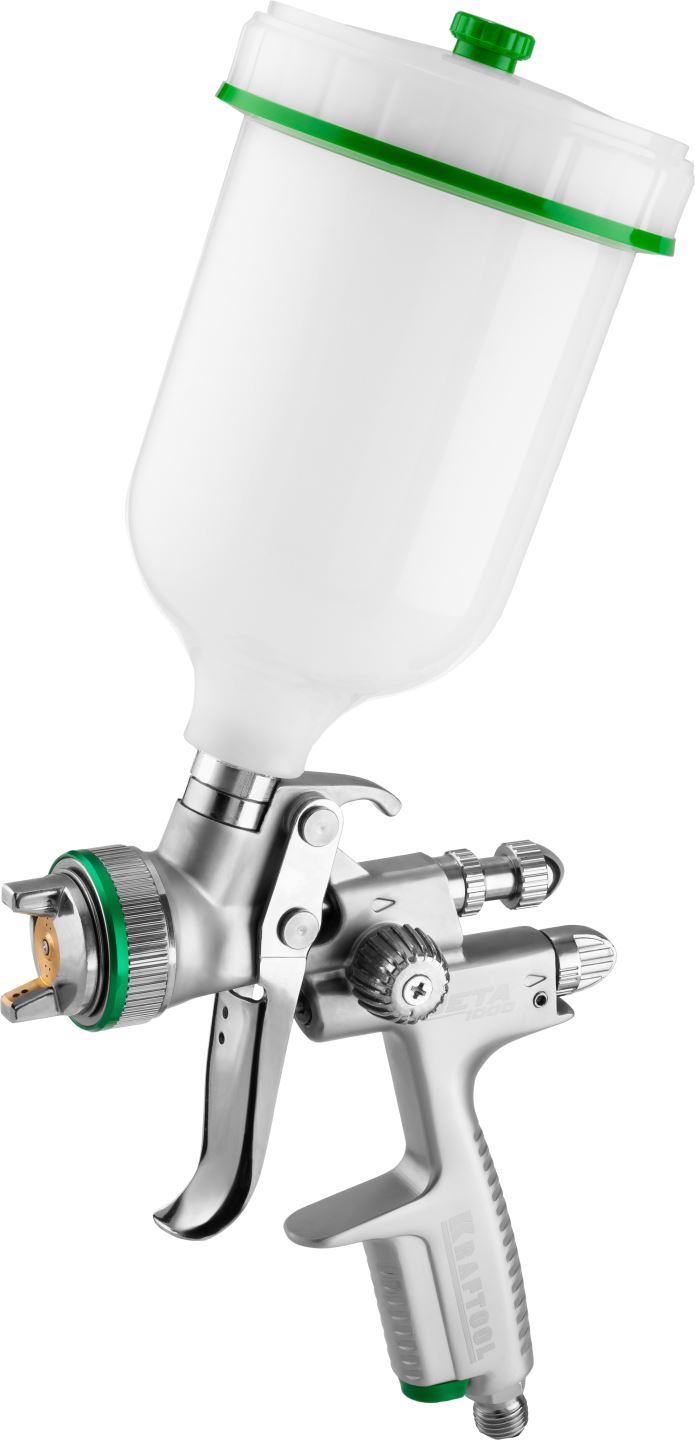 Краскопульт пневматический ''PRO'' Jeta 1000 HVLP c верхним бачком, 1.3мм