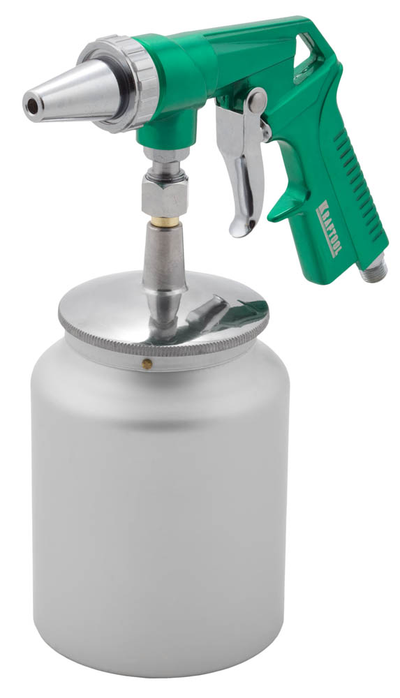 Пистолет ''EXPERT QUALITAT'' пескоструйный с нижним бачком 1000мл, рабочее давление 5 атмосфер