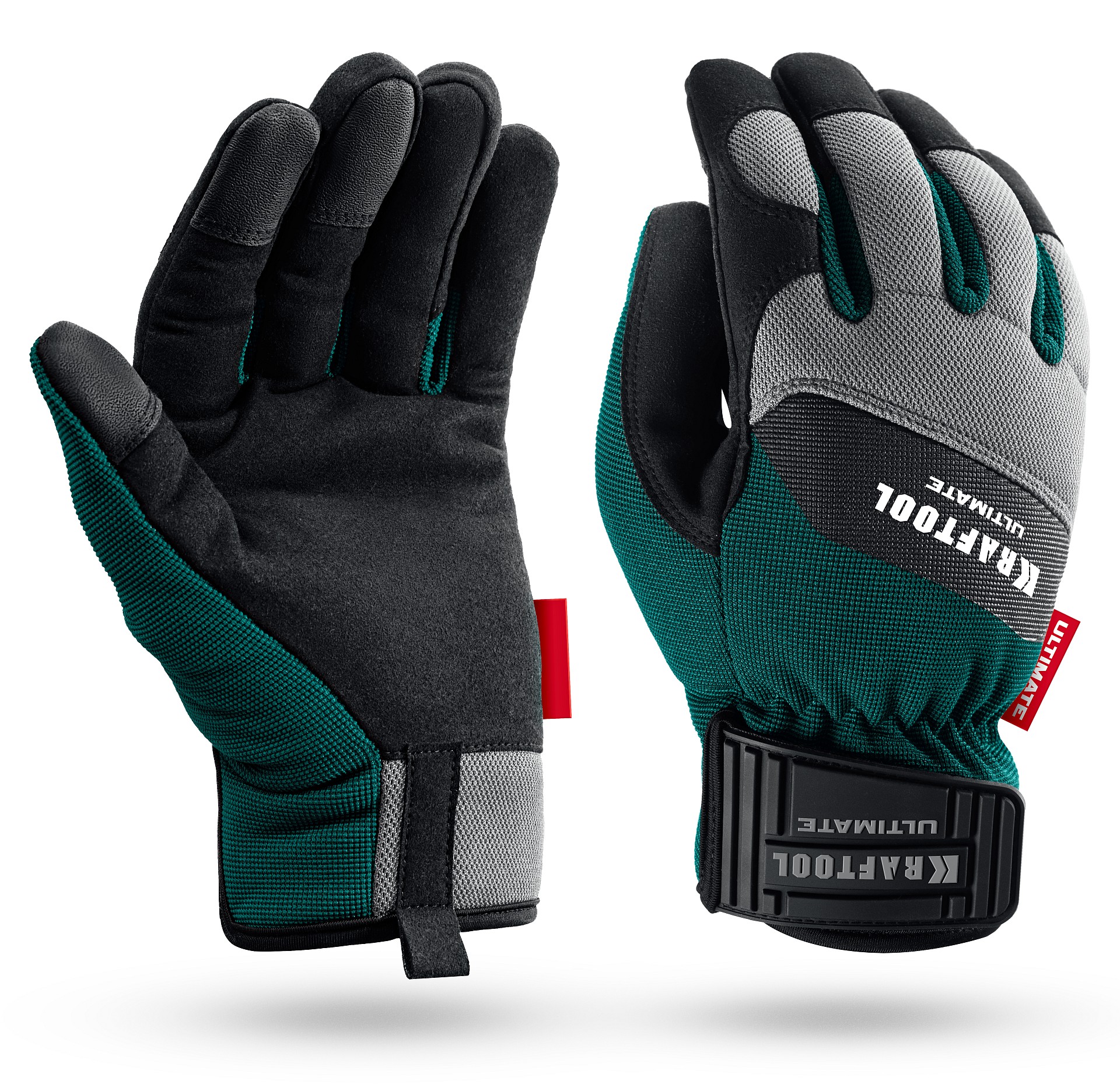 Перчатки профессиональные комбинированные, работа с сенсорными экранами, ULTIMATE, р.L, 9