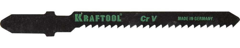 Полотна ,T19BO, для эл/лобзика, Cr-V, по дереву, пластику, фигурный рез, EU-хвост., шаг 2мм, 50мм, 2шт