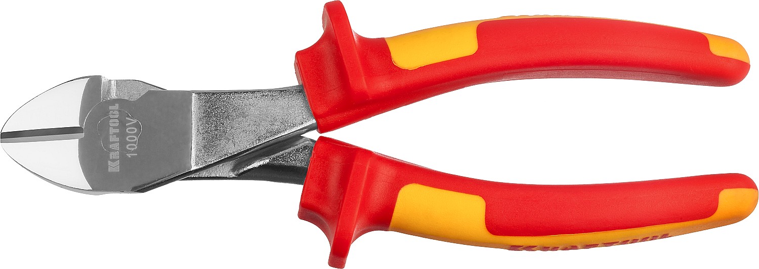 Бокорезы ''ELECTRO-KRAFT'' усиленные, Cr-Mo сталь, двухкомпонентная маслобензостойкая рукоятка, хромированное покрытие, 180мм