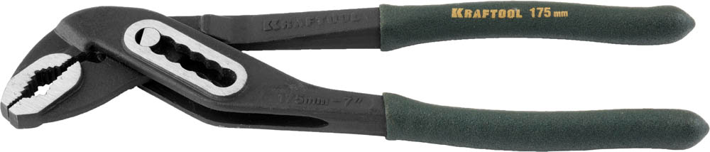 Клещи переставные ''PANZER'', Cr-V, коробчатый шарнир, захват до 40мм / 1'', 175мм