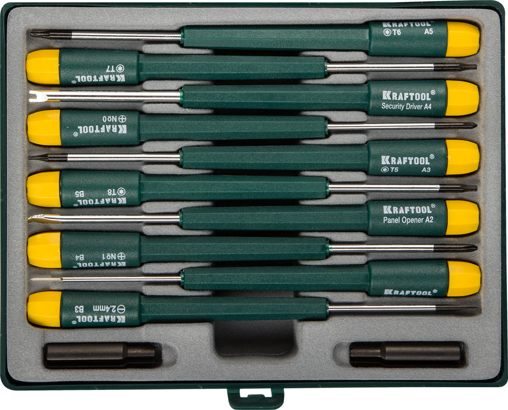 Набор отверток для точных работ X-Telecom 12 предм.