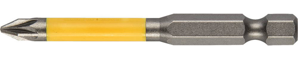 Биты ''INDUSTRIE'' торсионные, обточенные, для механизированного инструмента, PZ 2, 65мм, 2шт