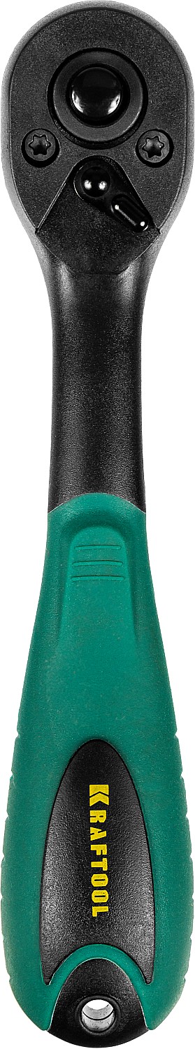 Трещотка для торцовых головок ''EXPERT'', Сr-V сталь, 72 зубца, пластиковое покрытие, 1/4''