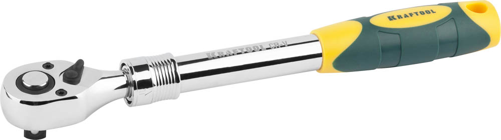 Трещотка для торцовых головок ''PRO'', телескопическая, Сr-V сталь, 72 зубца, 1/2''