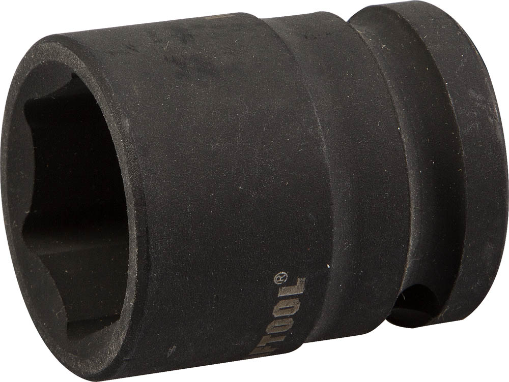 Торцовая головка ''INDUSTRIE QUALITAT'' ударная (1/2''), FLANK, Cr-Mo, фосфатированная, 22 мм