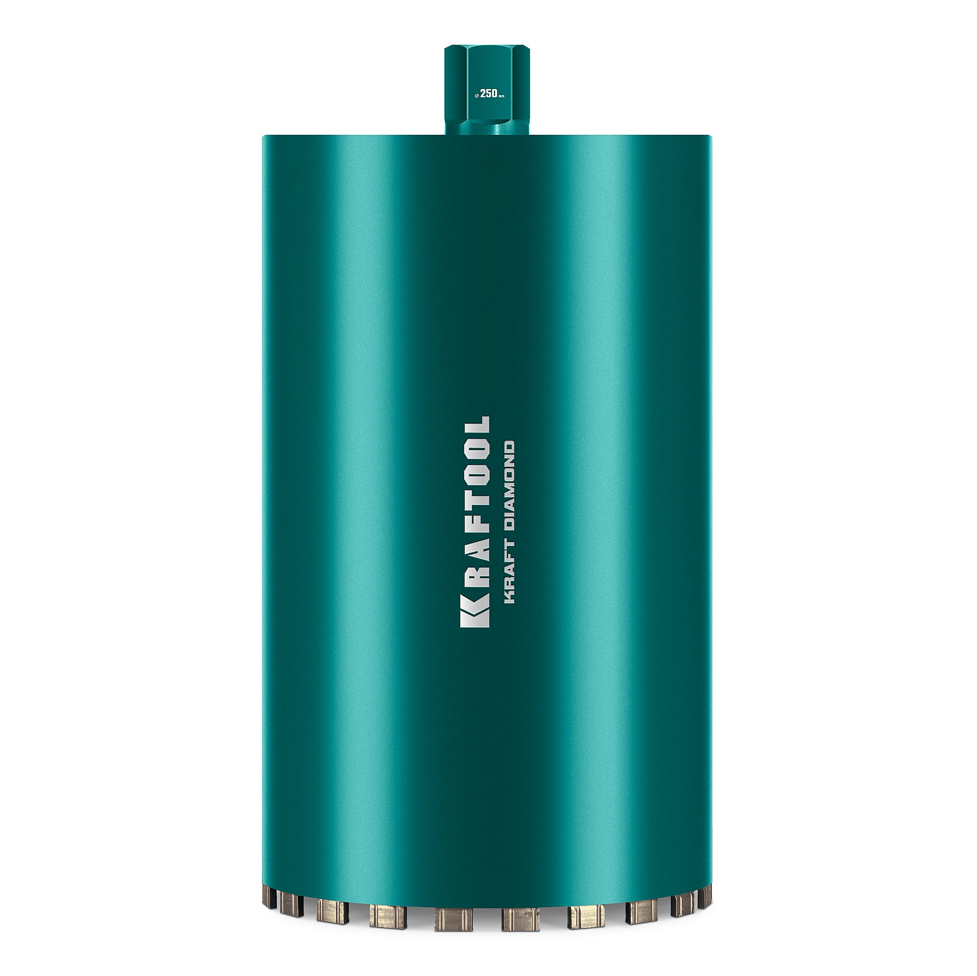 "Коронка алмазная по железобетону DIAMOND 250 мм, 450 мм, 1 1/4"", лазерная сварка сегментов"