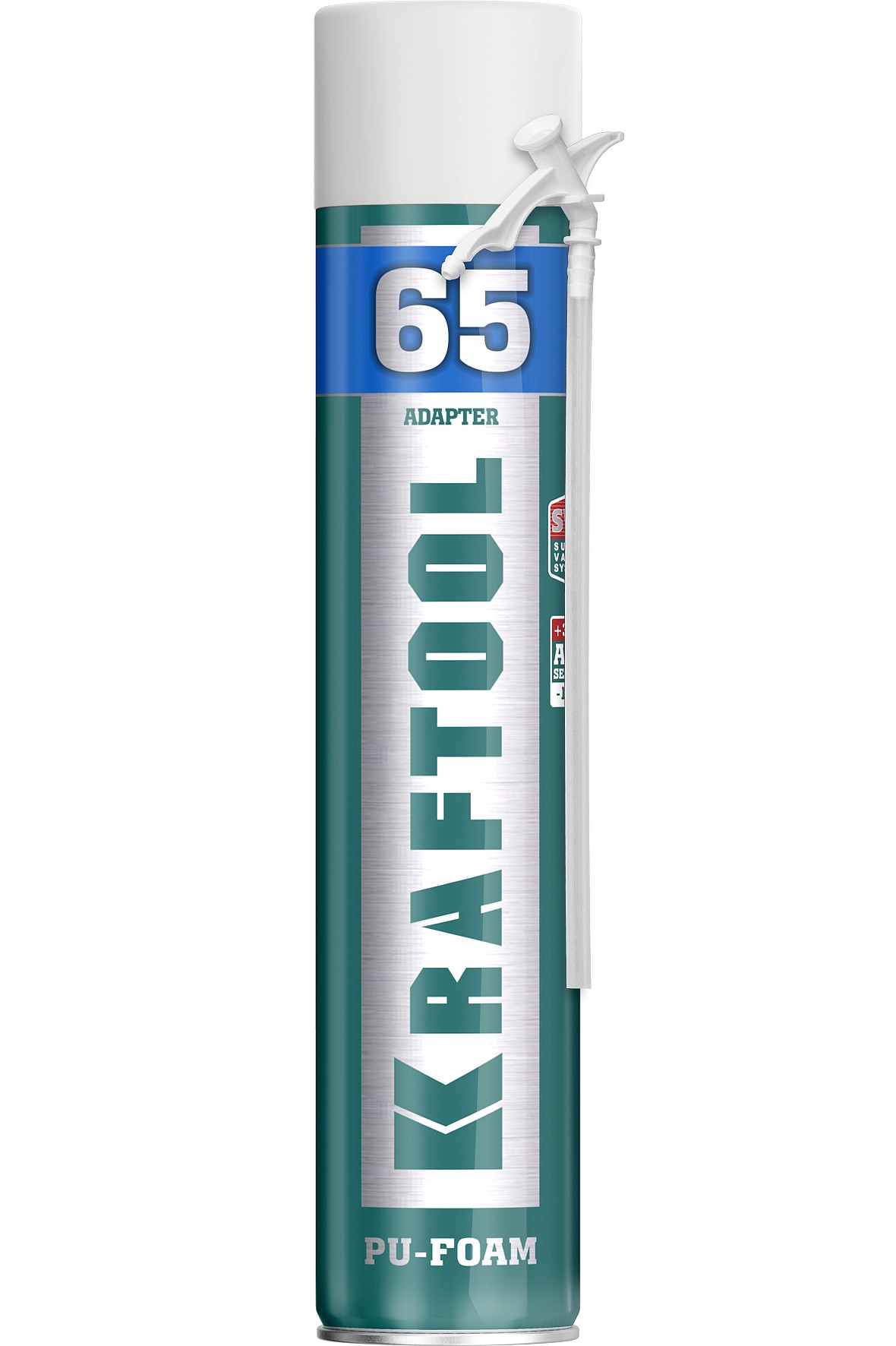 Пена монтажная с увеличенным выходом, адаптерная, всесезонная, 750мл, SVS, ADAPTER 65