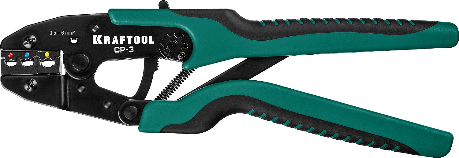 Пресс-клещи CP-3 для изолированных наконечников и соединительных муфт 0.5 - 6 мм2