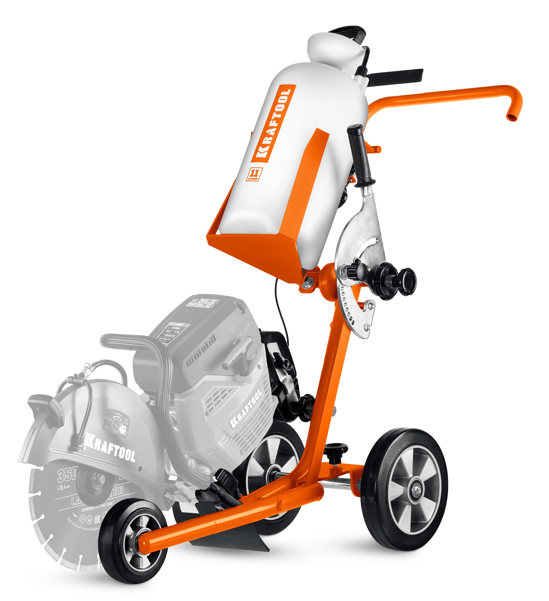 Тележка с баком для бензорезов