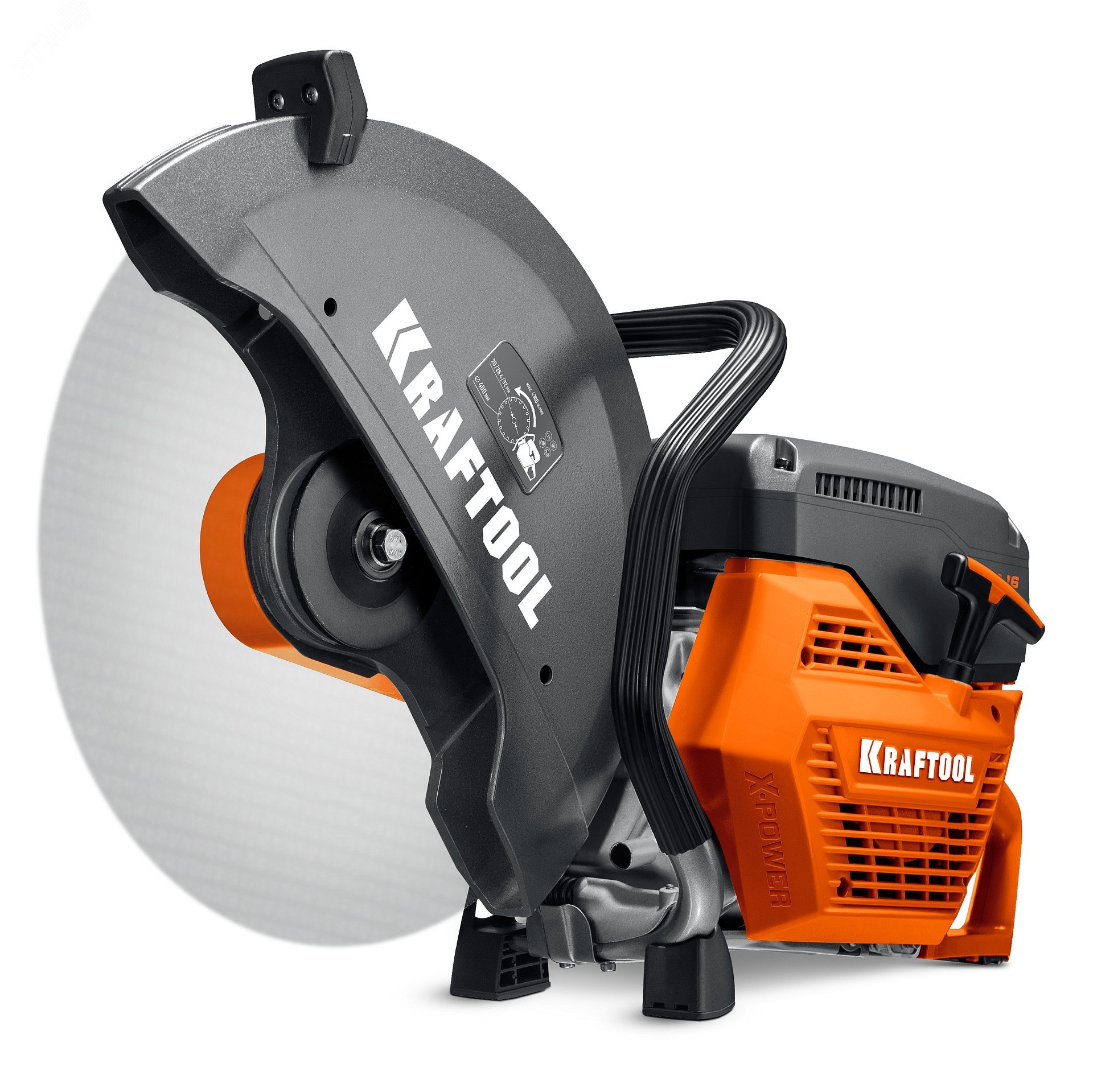 Изображение товара Бензорез по металлу, рельсорез 3700 Вт, 400 мм, без диска (шт)