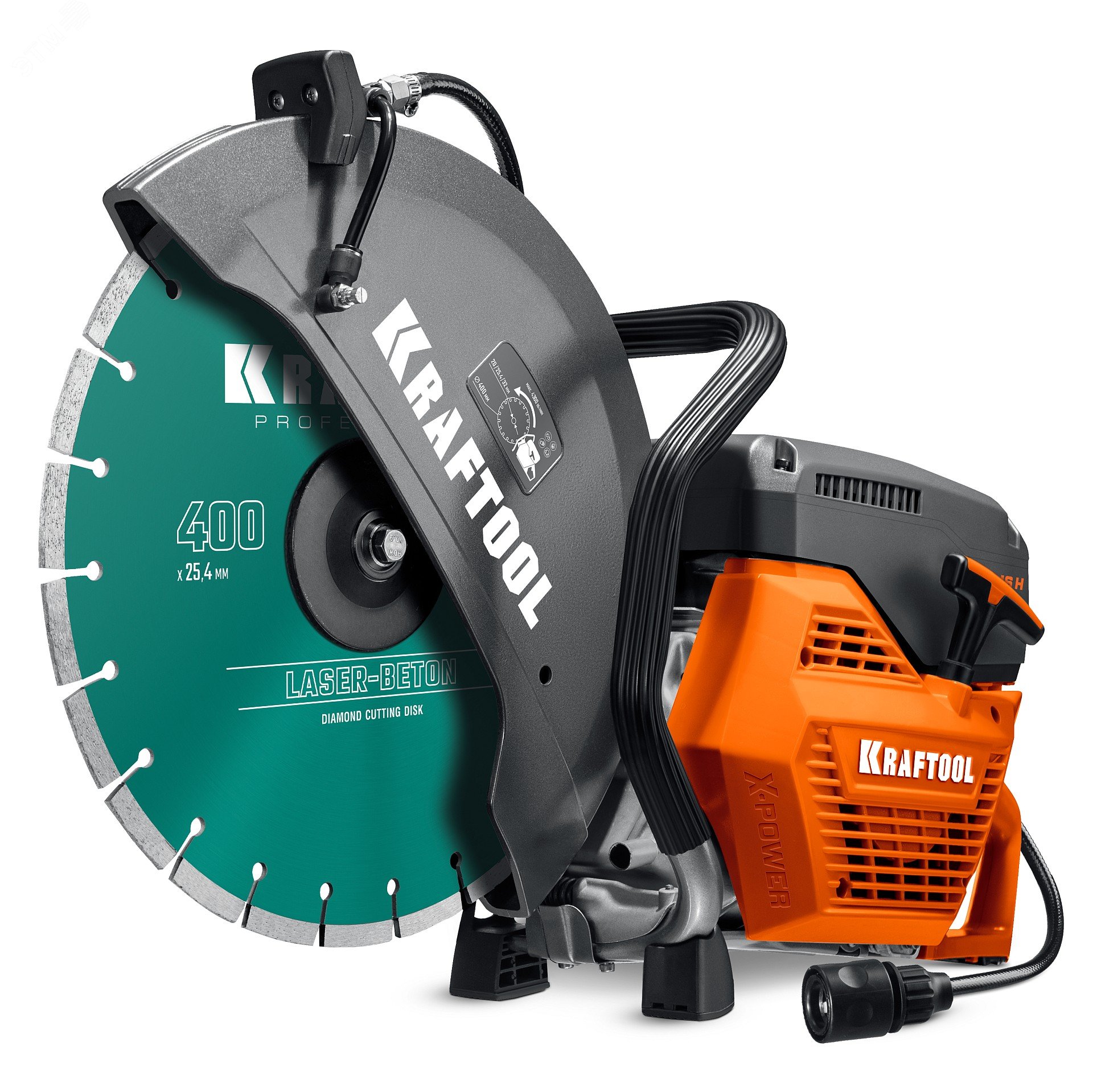 Изображение товара Бензорез KRAFTOOL 3700 Вт с диском 400 мм для бетона