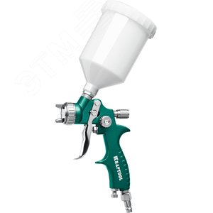 Краскопульт пневматический AirFlat LVLP c верхним бачком, 1.4мм - фото 1