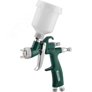 Краскопульт пневматический AirKraft Mini, HVLP, c верхним бачком, 1,0мм - фото 1