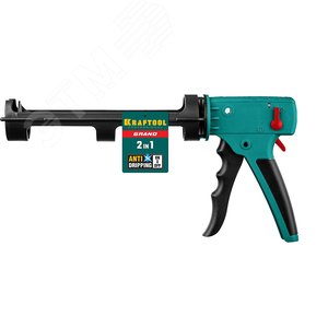 Скелетный пистолет для герметика Grand 2-in-1 310 мл антикапельная система постоянное давление - фото 2