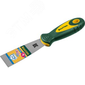 Шпательная лопатка с 2-компонент ручк, профилиров нержав полотно, 40мм - фото 2