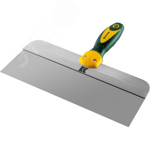 Шпатель фасадный с двухкомпонентной ручкой, нержавеющее полотно, 300мм - фото 1