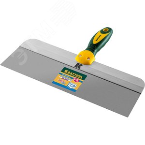 Шпатель фасадный с двухкомпонентной ручкой, нержавеющее полотно, 350мм - фото 2