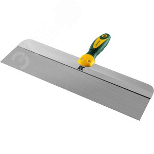 Шпатель фасадный с двухкомпонентной ручкой, нержавеющее полотно, 450мм - фото 1