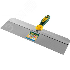 Шпатель фасадный с двухкомпонентной ручкой, нержавеющее полотно, 450мм - фото 2