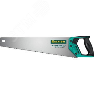 Ножовка универсальная ''Alligator Universal 7'', 450 мм, 7 TPI 3D зуб - фото 1