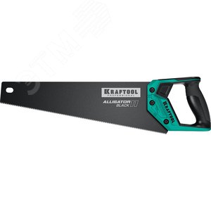 Ножовка для точного реза ''Alligator BLACK 11'', 400 мм, 11 TPI 3D зуб - фото 1