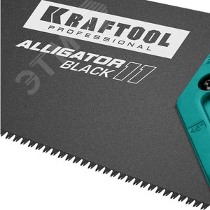 Ножовка для точного реза ''Alligator BLACK 11'', 450 мм, 11 TPI 3D зуб - фото 4