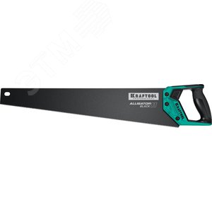 Ножовка для точного реза ''Alligator BLACK 11'', 550 мм, 11 TPI 3D зуб - фото 1