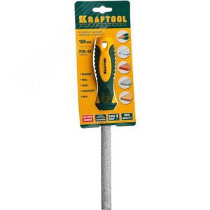 Напильник полукруглый с покрытием из карбида вольфрама, 150мм - фото 2