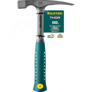 Цельнокованый молоток каменщика Thor 600 г - фото 2