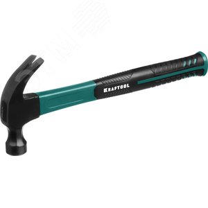Столярный молоток-гвоздодёр Fiberglass 560 г - фото 1